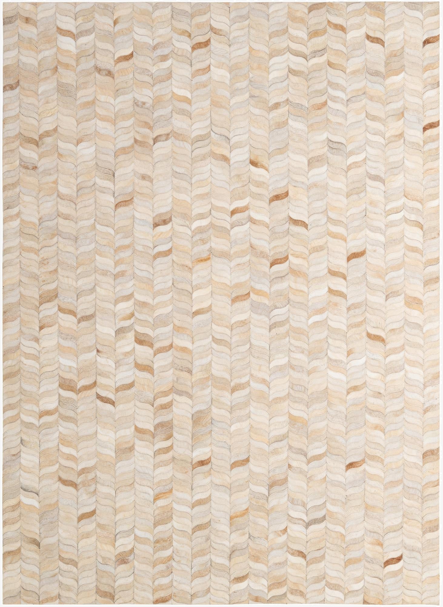  5' 9 x 7' 9 Cowhide - Patchwork Rug