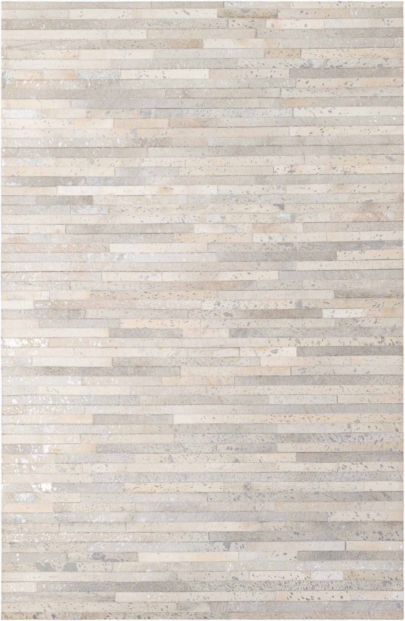  5' 2 x 7' 11 Cowhide - Patchwork Rug