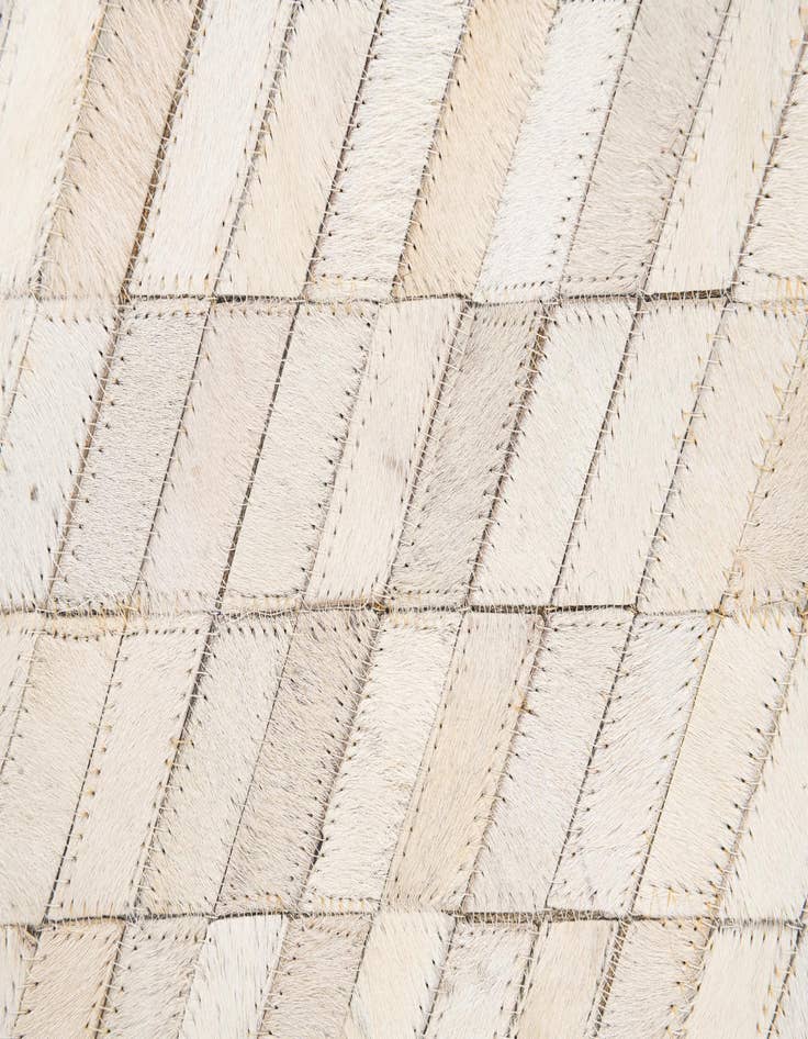 Detail image of  5' x 7' 10 Cowhide Leather Rug