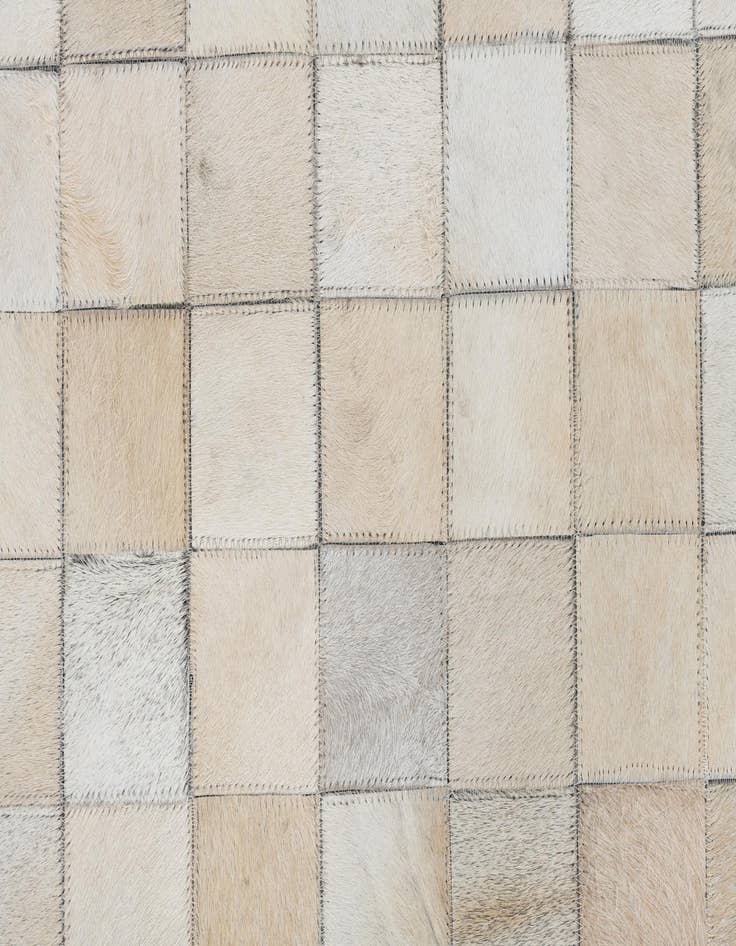 Detail image of  5' x 8' Cowhide Leather Rug