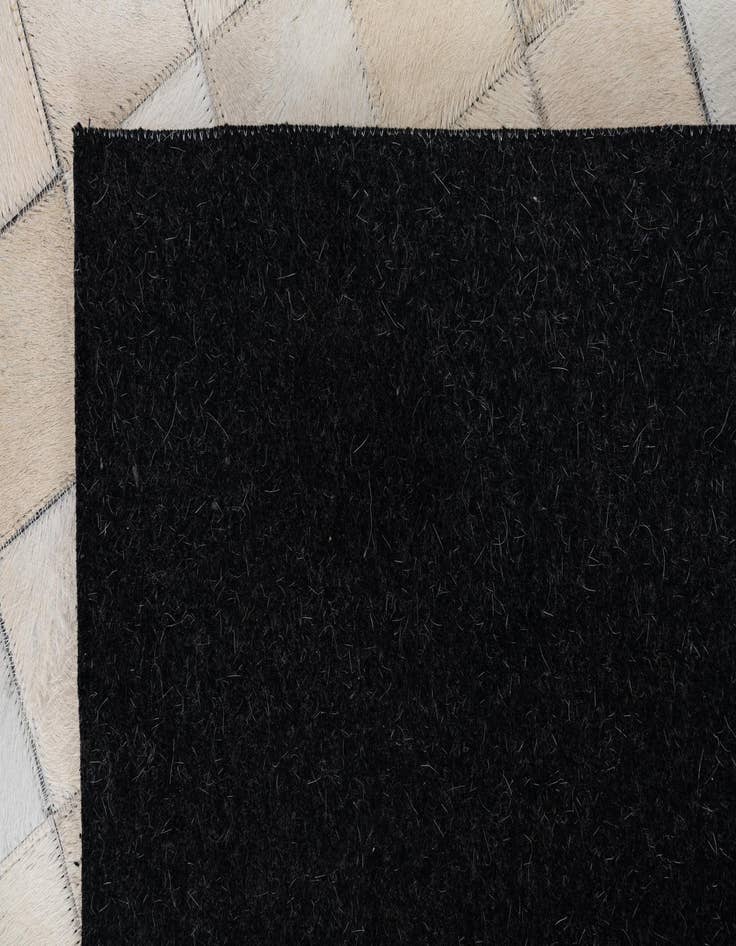 Detail image of  5' x 8' Cowhide Leather Rug
