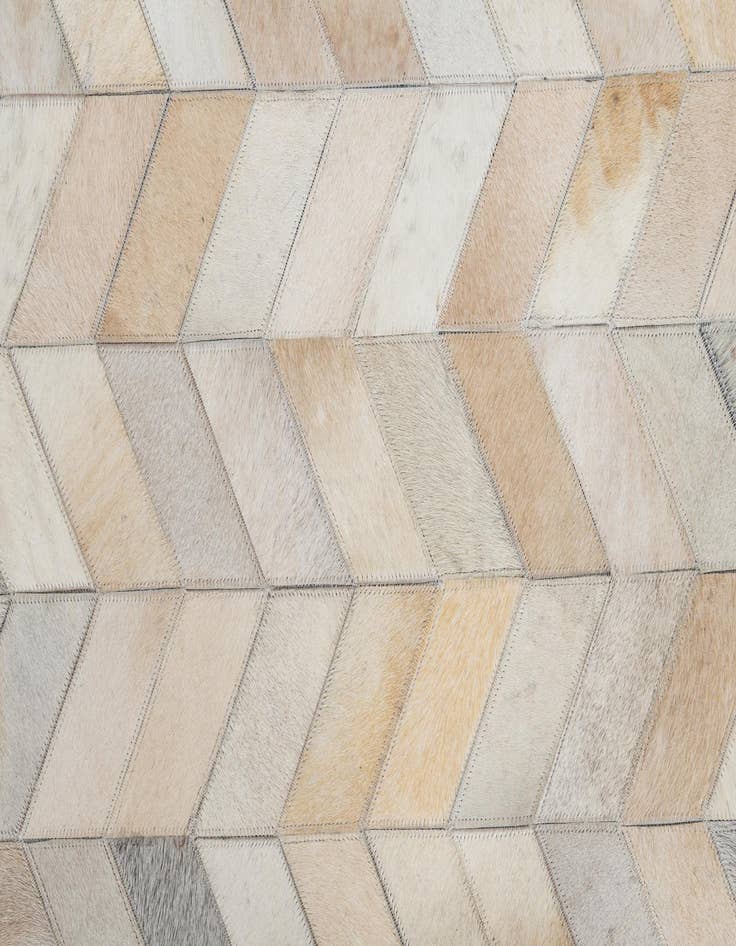 Detail image of  5' x 8' Cowhide Leather Rug