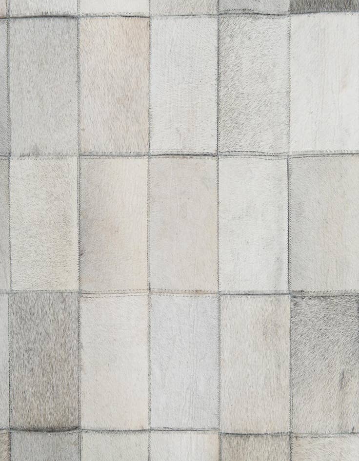 Detail image of  5' x 7' 9 Cowhide Leather Rug