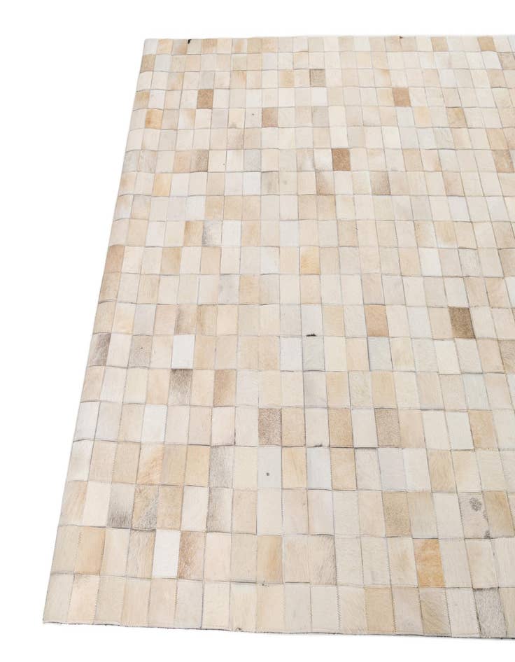 Detail image of  5' x 8' Cowhide Leather Rug