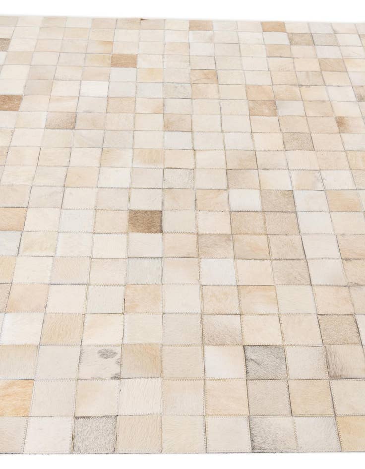 Detail image of  5' x 8' Cowhide Leather Rug