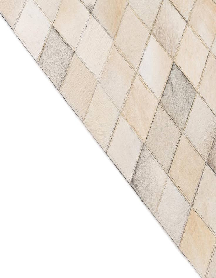 Detail image of  5' x 8' Cowhide Leather Rug