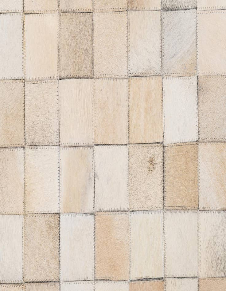 Detail image of  5' x 8' Cowhide Leather Rug