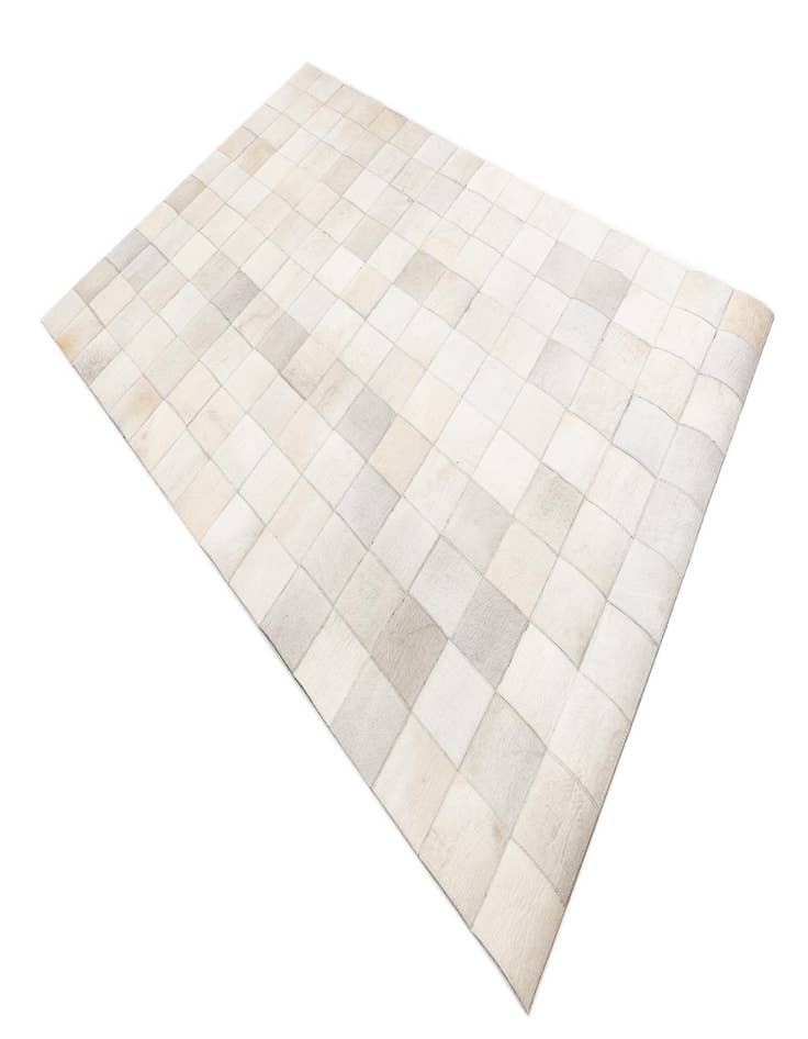 Detail image of  5' x 7' 9 Cowhide Leather Rug