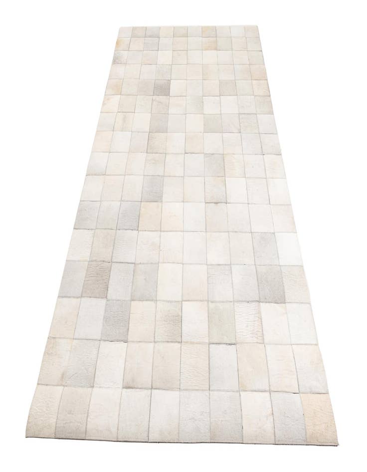 Detail image of  5' x 7' 9 Cowhide Leather Rug