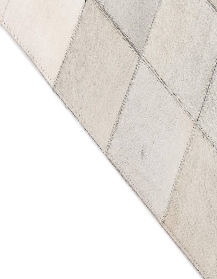 Detail image of  5' x 7' 9 Cowhide Leather Rug