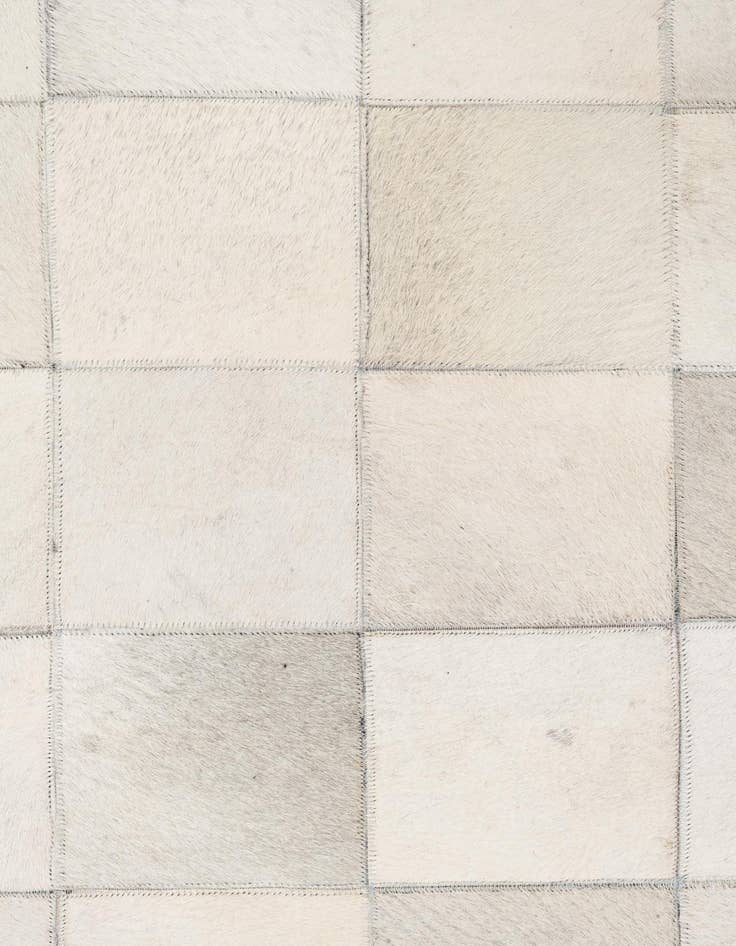 Detail image of  5' x 7' 9 Cowhide Leather Rug