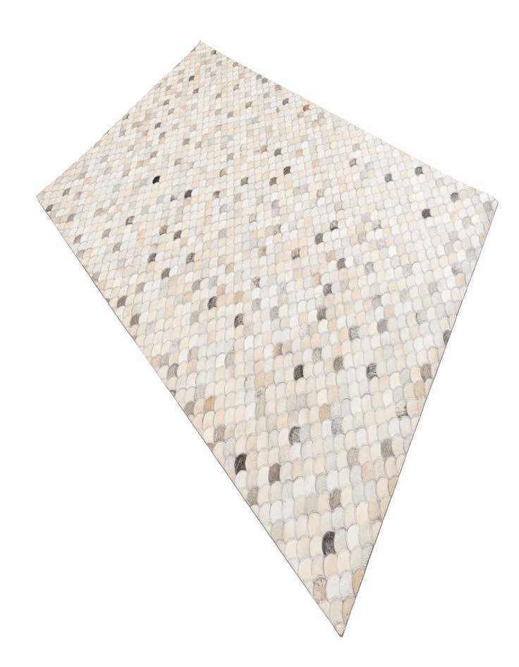 Detail image of  5' x 8' Cowhide Leather Rug