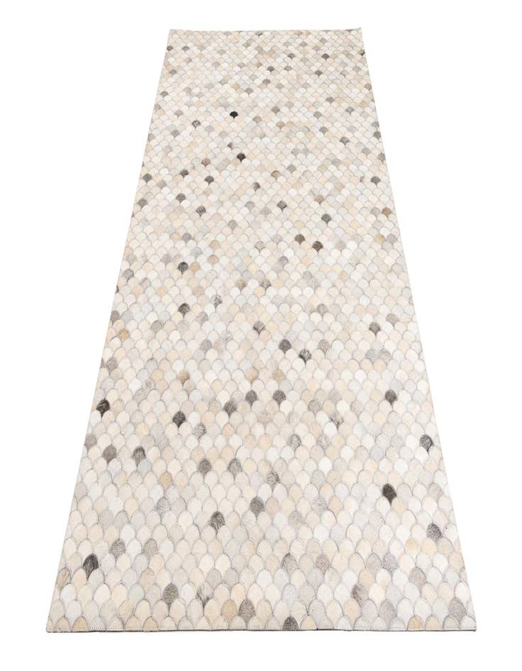 Detail image of  5' x 8' Cowhide Leather Rug