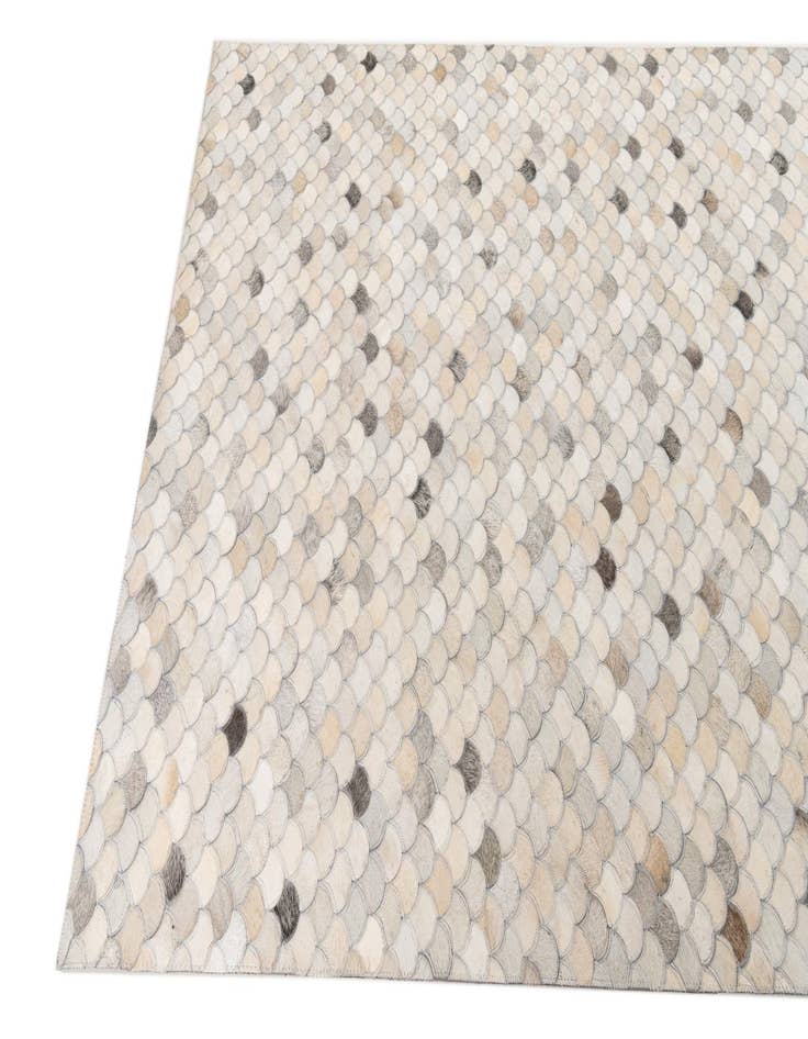 Detail image of  5' x 8' Cowhide Leather Rug