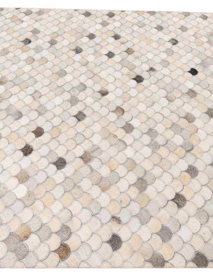 Detail image of  5' x 8' Cowhide Leather Rug