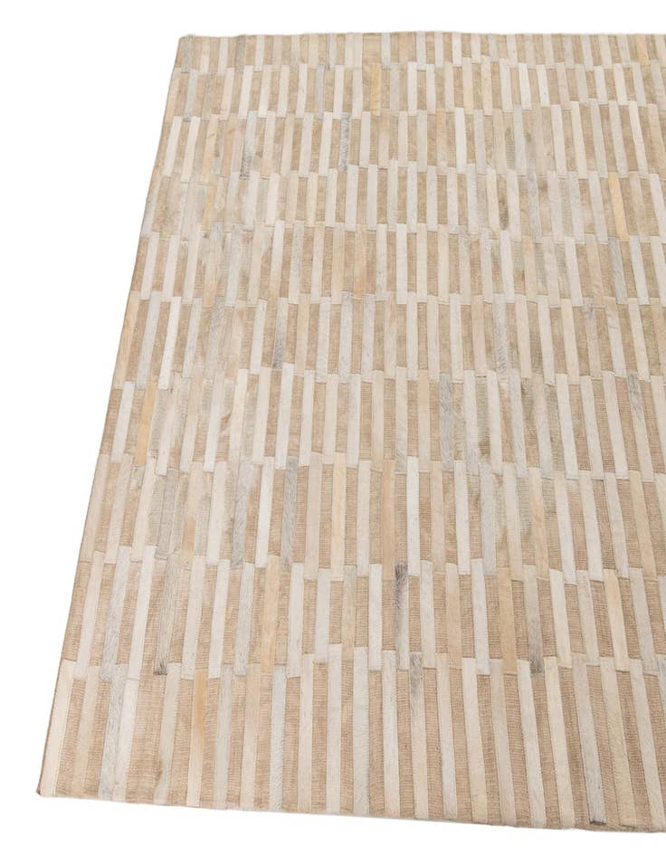 Detail image of  4' x 6' Cowhide Leather Rug