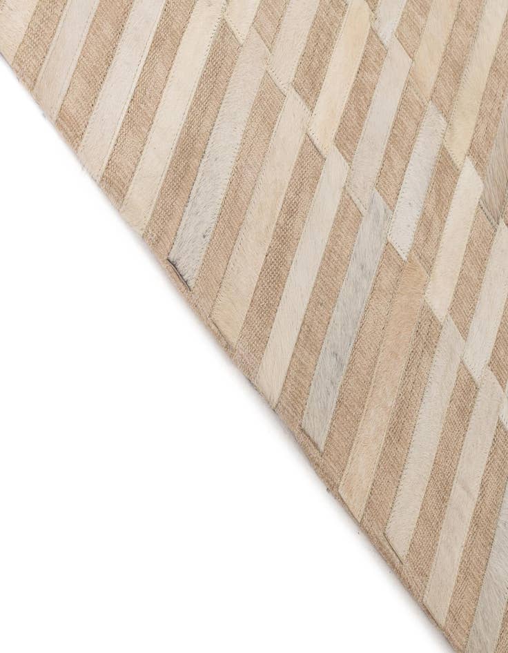 Detail image of  4' x 6' Cowhide Leather Rug