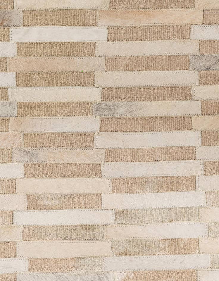 Detail image of  4' x 6' Cowhide Leather Rug