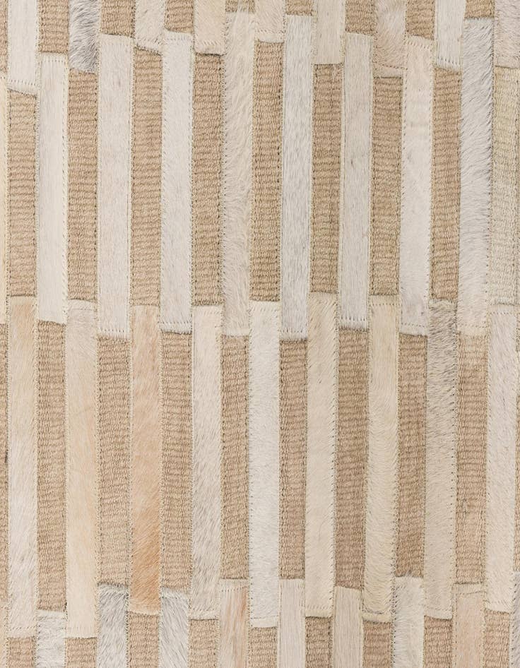 Detail image of  4' x 6' Cowhide Leather Rug