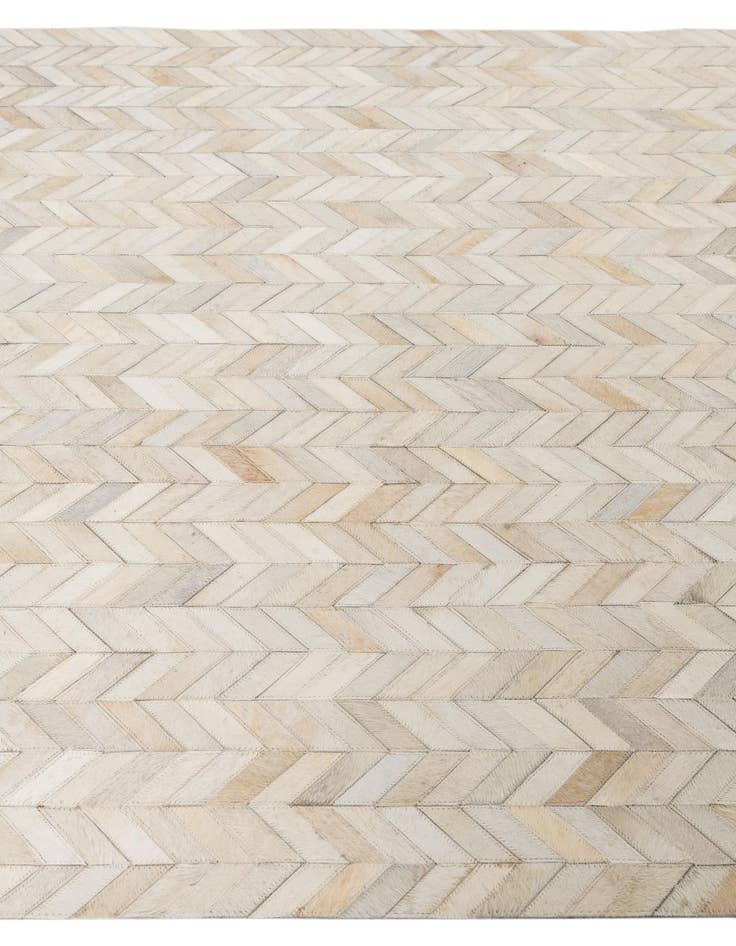 Detail image of  5' x 8' Cowhide Leather Rug