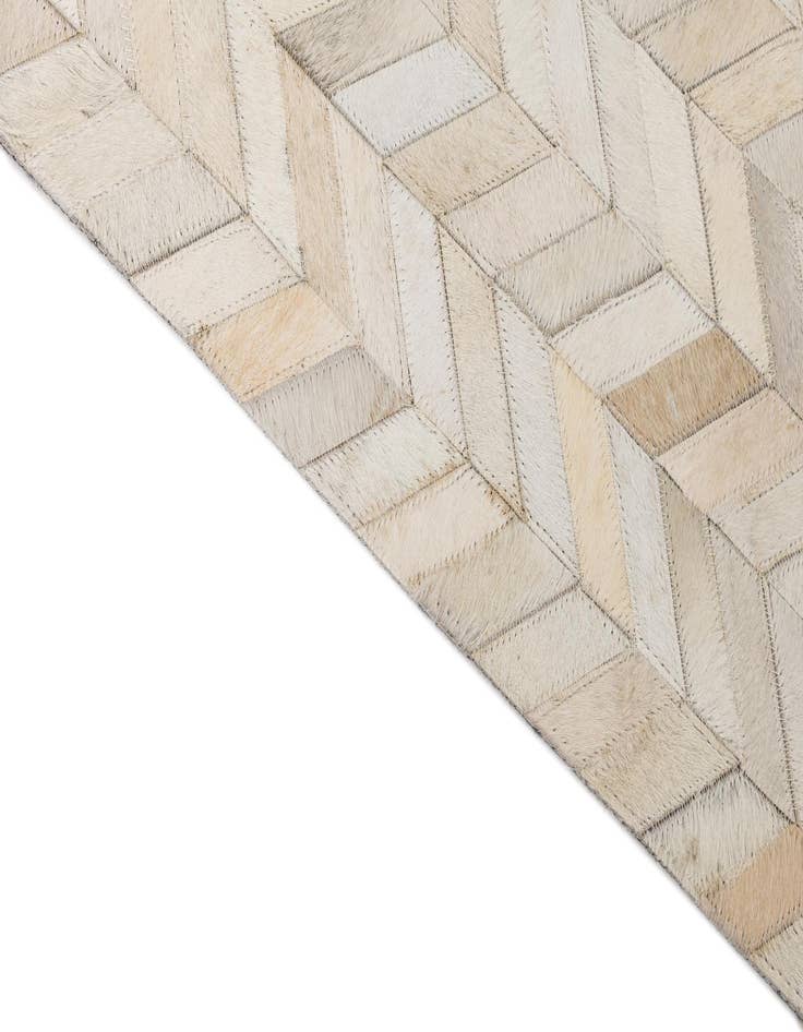 Detail image of  5' x 8' Cowhide Leather Rug