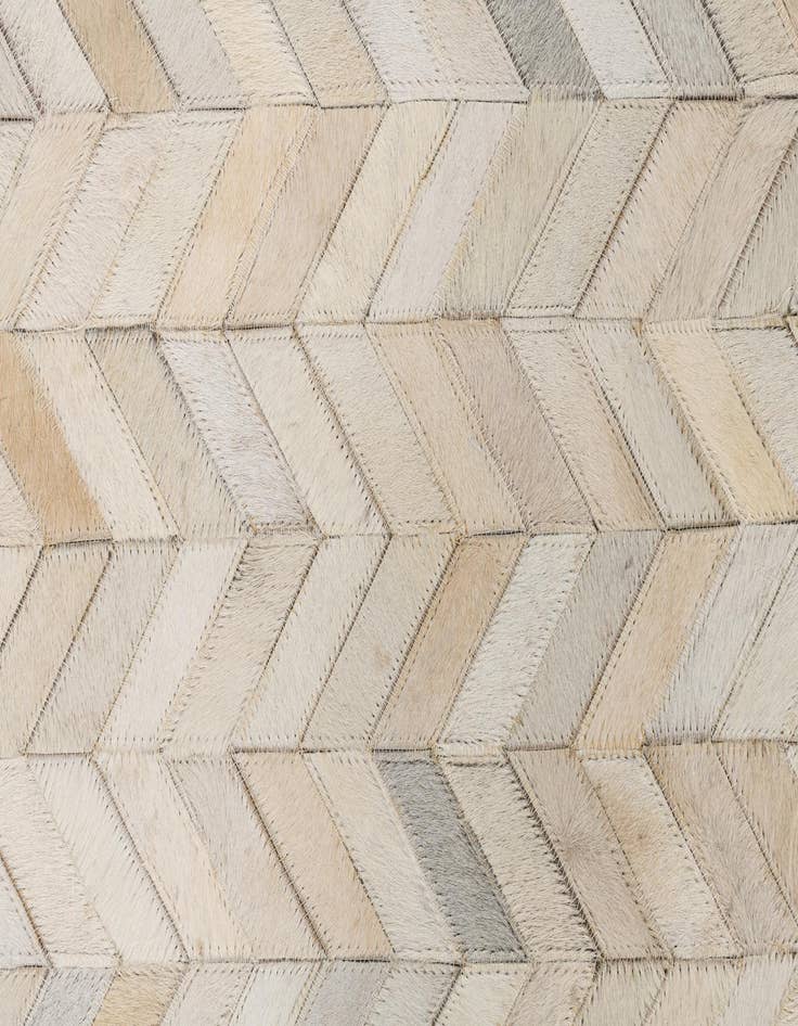 Detail image of  5' x 8' Cowhide Leather Rug