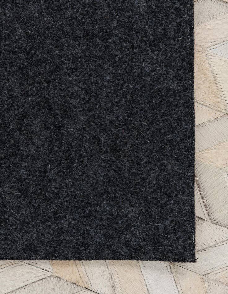 Detail image of  5' x 8' Cowhide Leather Rug