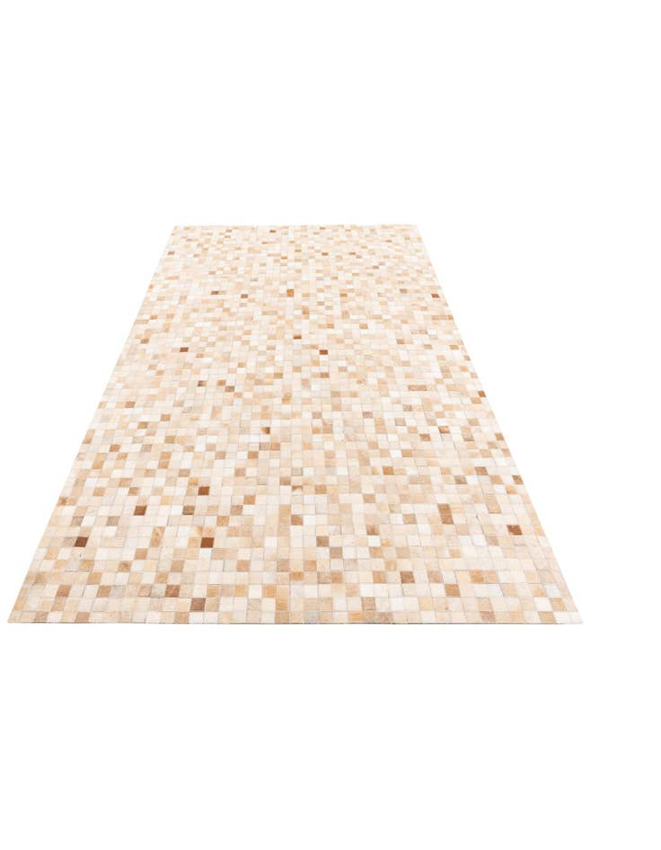 Detail image of  5' x 8' Cowhide Leather Rug