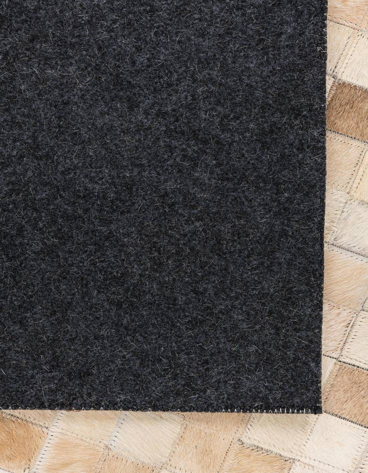 Detail image of  5' x 8' Cowhide Leather Rug