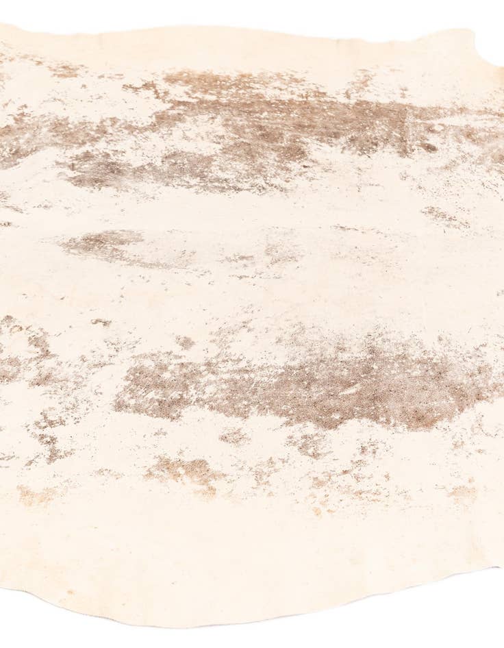 Detail image of  5' 11 x 6' 5 Cowhide Leather Rug