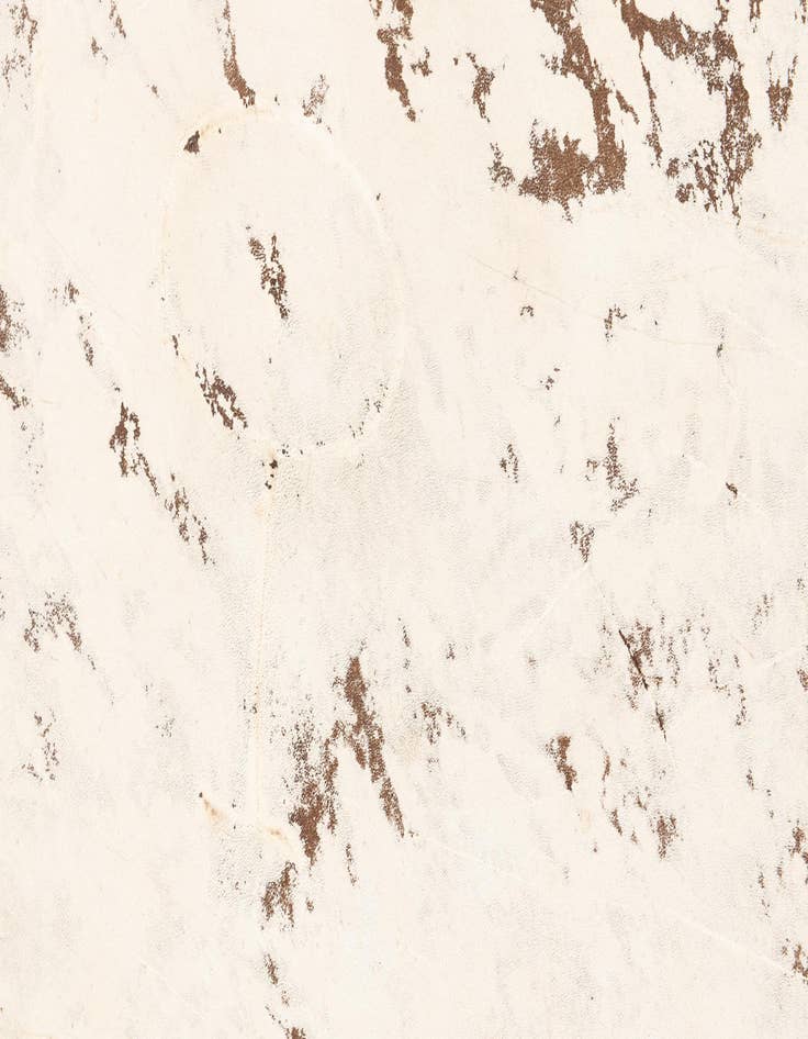 Detail image of  6' 7 x 7' 5 Cowhide Leather Rug