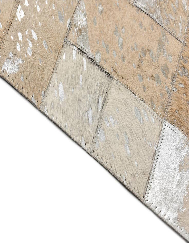 Detail image of  5' 2 x 8' 3 Cowhide Rug