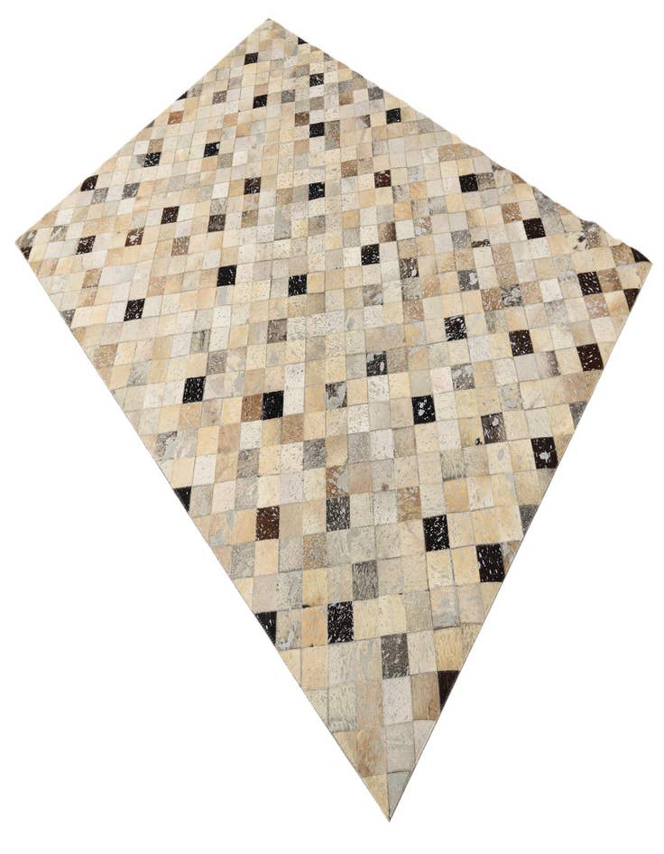 Detail image of  5' 3 x 7' 6 Cowhide Rug