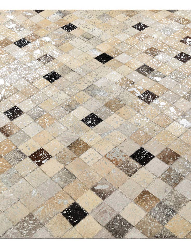 Detail image of  5' 3 x 7' 6 Cowhide Rug