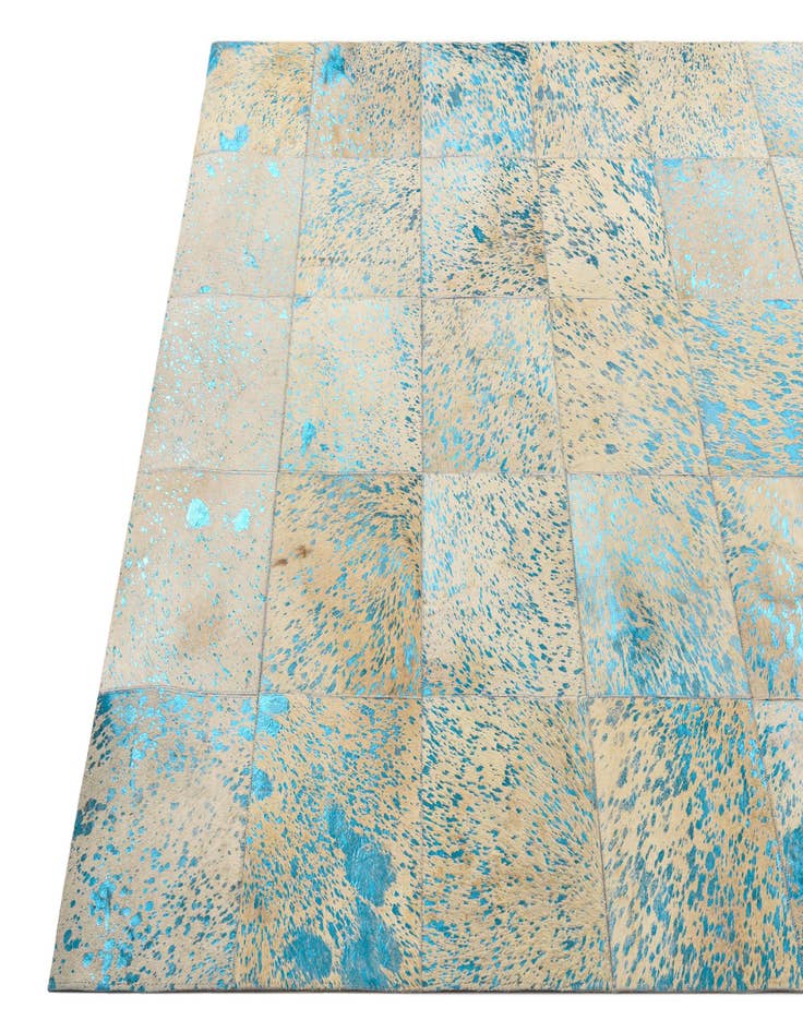 Detail image of  5' 1 x 8' 1 Cowhide Rug