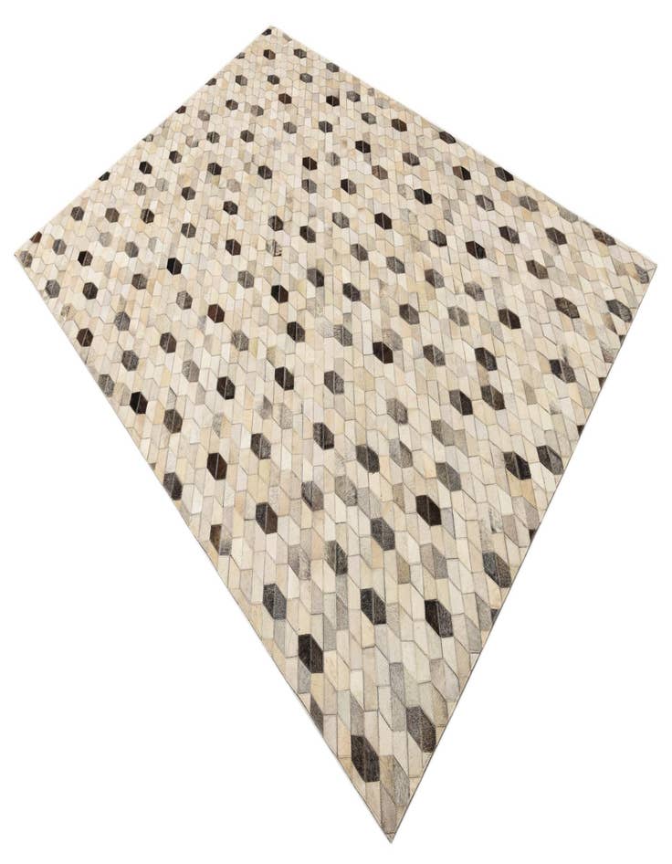 Detail image of  5' 3 x 7' 6 Cowhide Rug