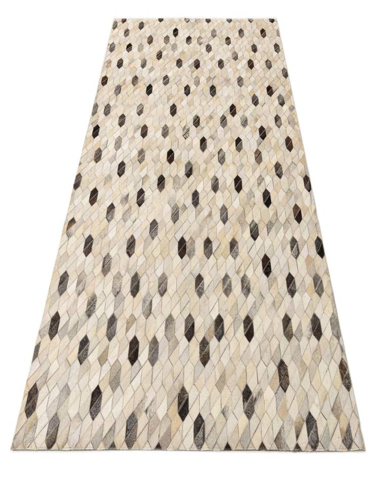 Detail image of  5' 3 x 7' 6 Cowhide Rug