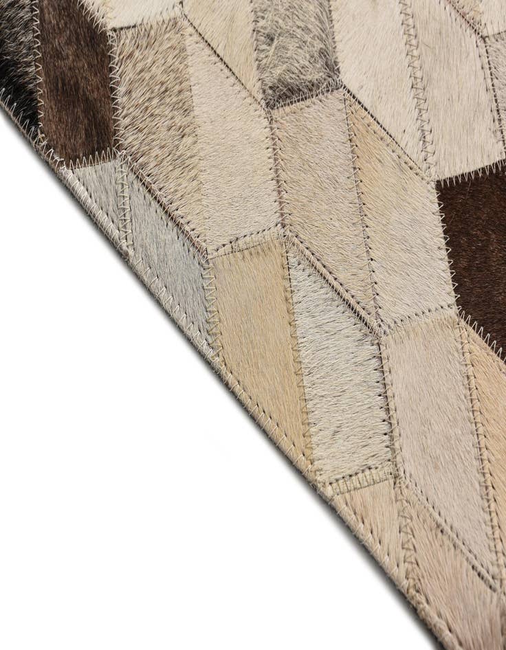 Detail image of  5' 3 x 7' 6 Cowhide Rug