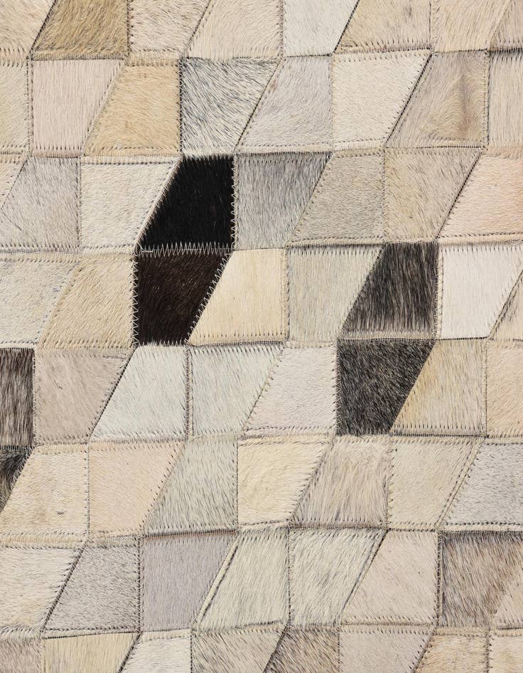 Detail image of  5' 3 x 7' 6 Cowhide Rug