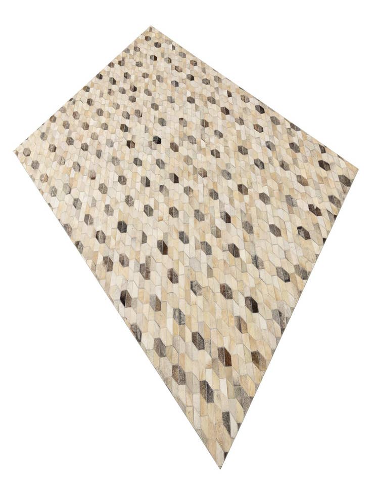 Detail image of  5' 1 x 7' 4 Cowhide Rug
