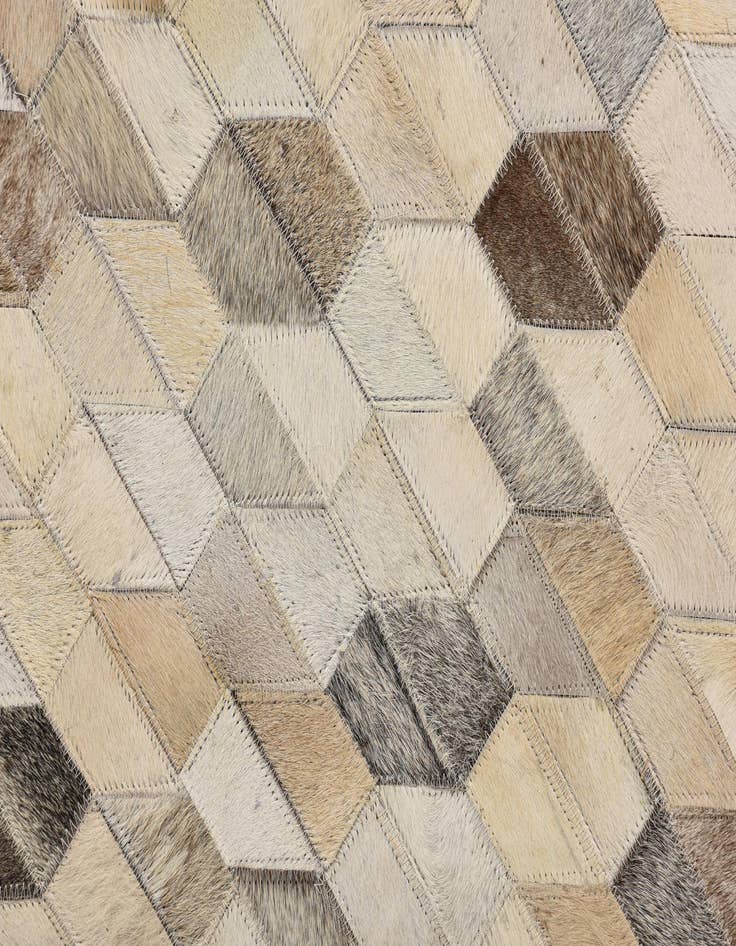 Detail image of  5' 1 x 7' 4 Cowhide Rug