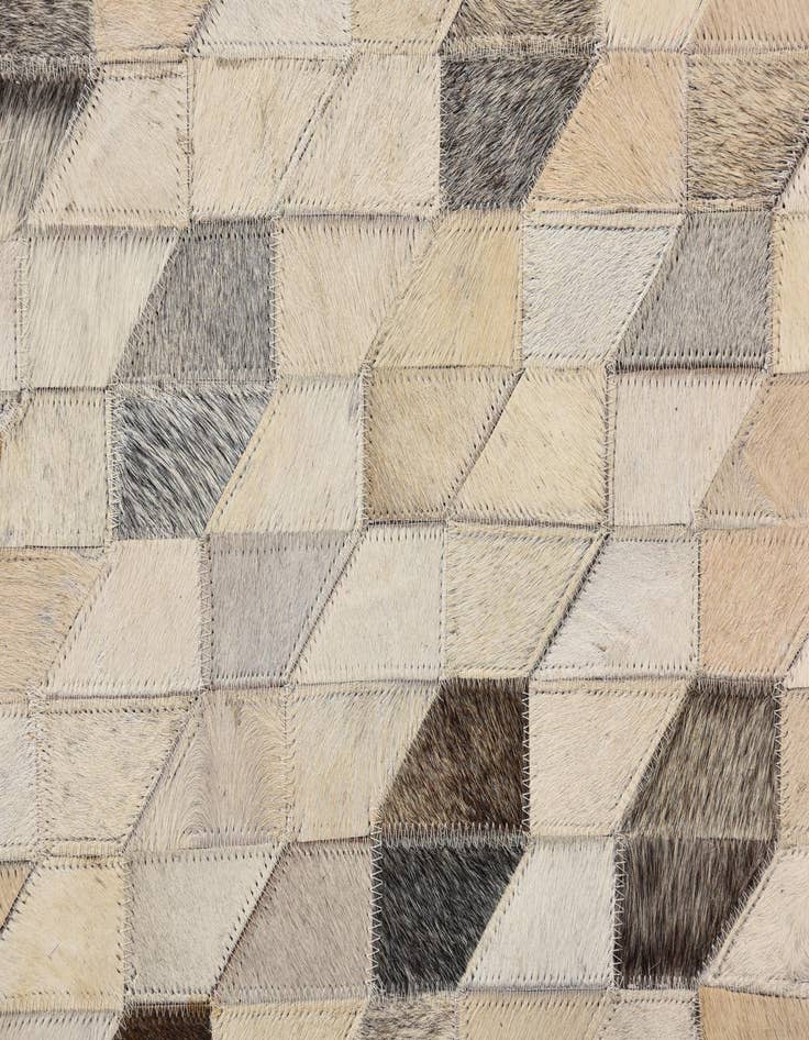 Detail image of  5' 1 x 7' 4 Cowhide Rug