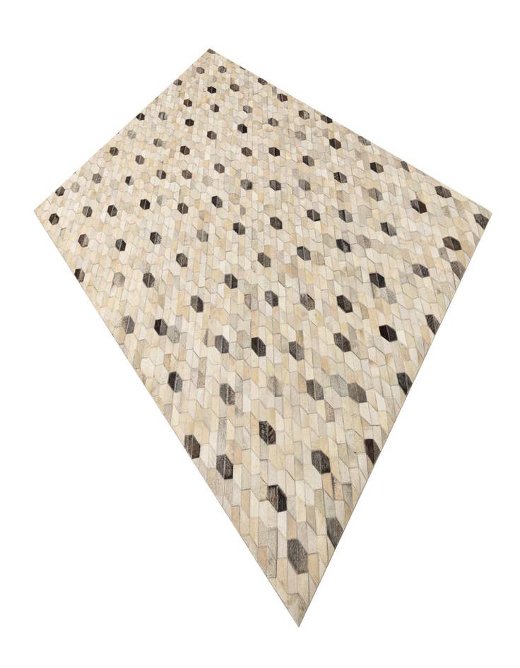 Detail image of  5' 3 x 7' 8 Cowhide Rug
