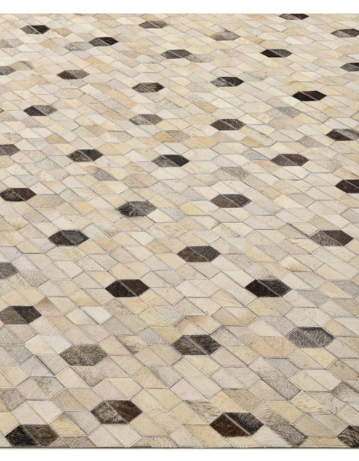 Detail image of  5' 3 x 7' 8 Cowhide Rug