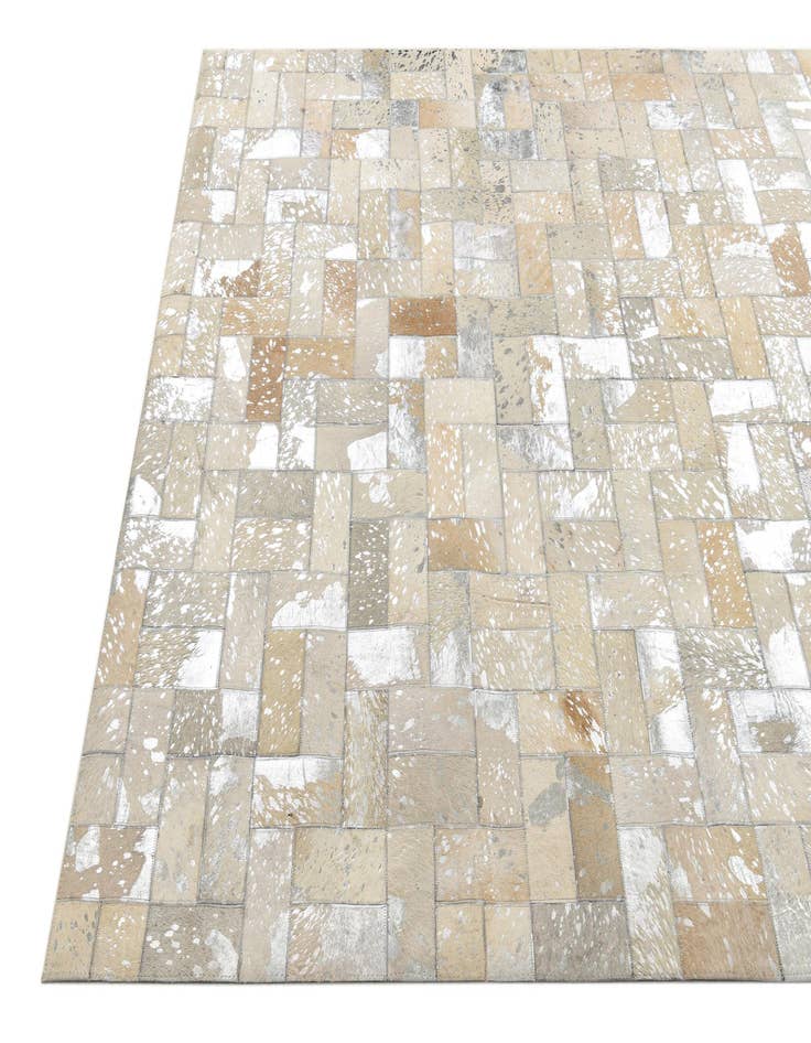 Detail image of  5' 2 x 8' 3 Cowhide Rug