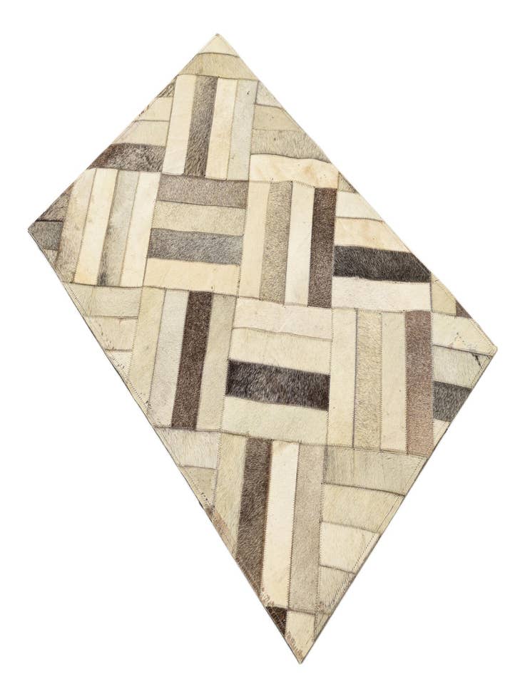 Detail image of  2' x 2' 10 Cowhide Rug