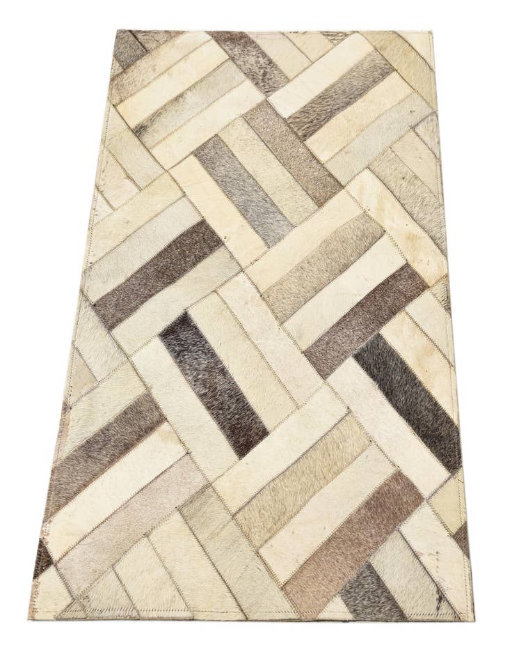 Detail image of  2' x 2' 10 Cowhide Rug