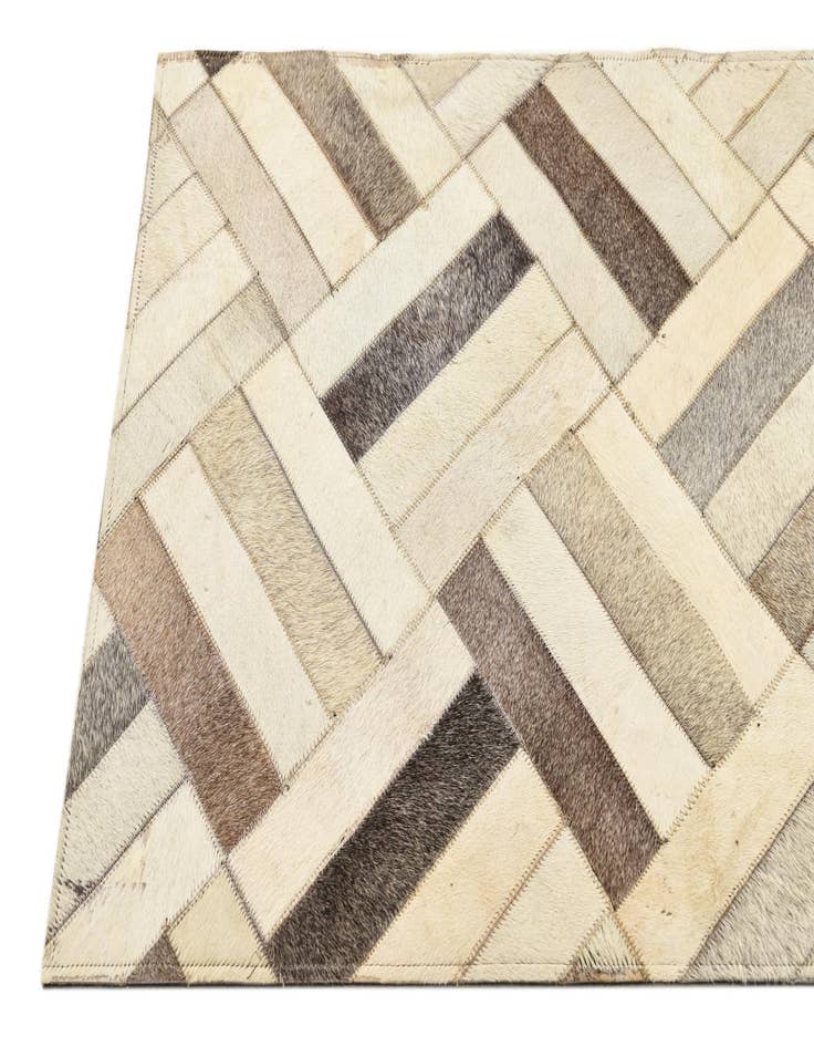 Detail image of  2' x 2' 10 Cowhide Rug
