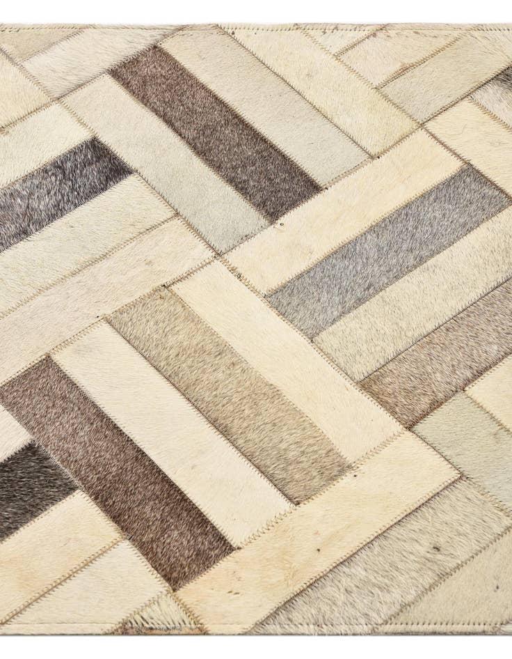 Detail image of  2' x 2' 10 Cowhide Rug