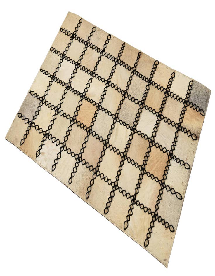 Detail image of  2' 1 x 3' 1 Cowhide Rug